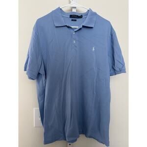 Polo Ralph Lauren Classic Fit Polo Men’s Size Large Light Blue Cotton